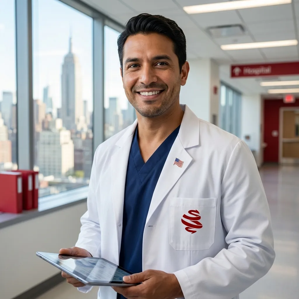 Médico em Nova York